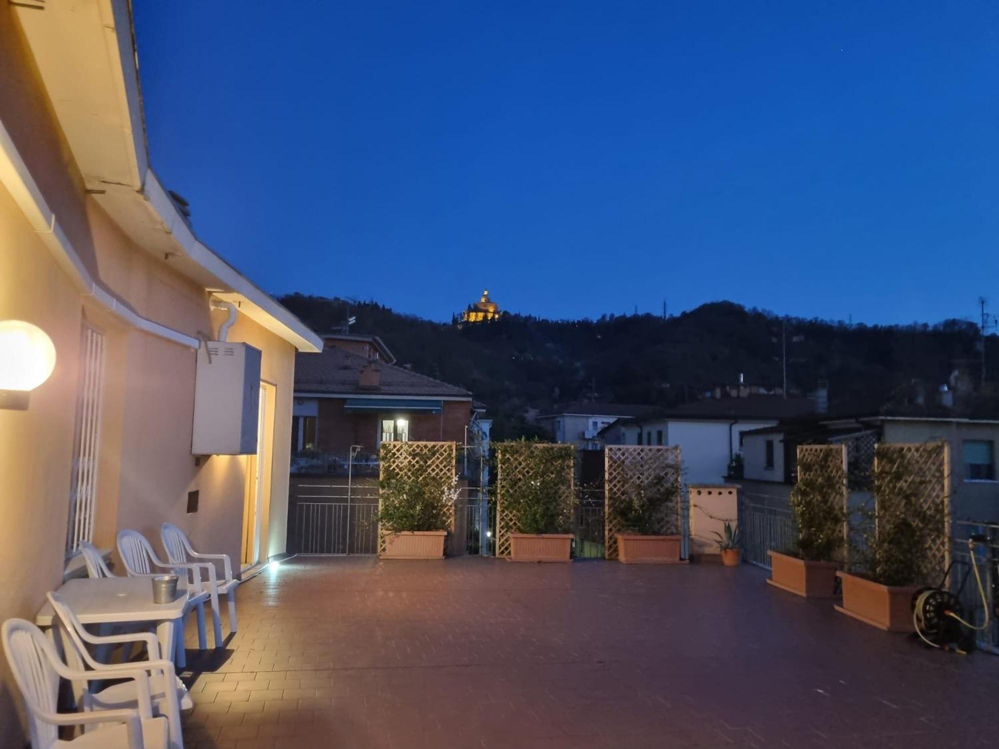 Apartmán Attico Vista San Luca Boloňa Exteriér fotografie